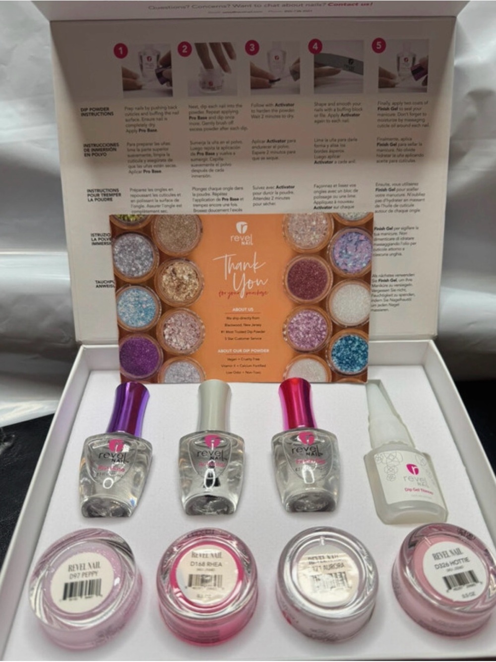 Pretty in Pink Nail Kit - Pink